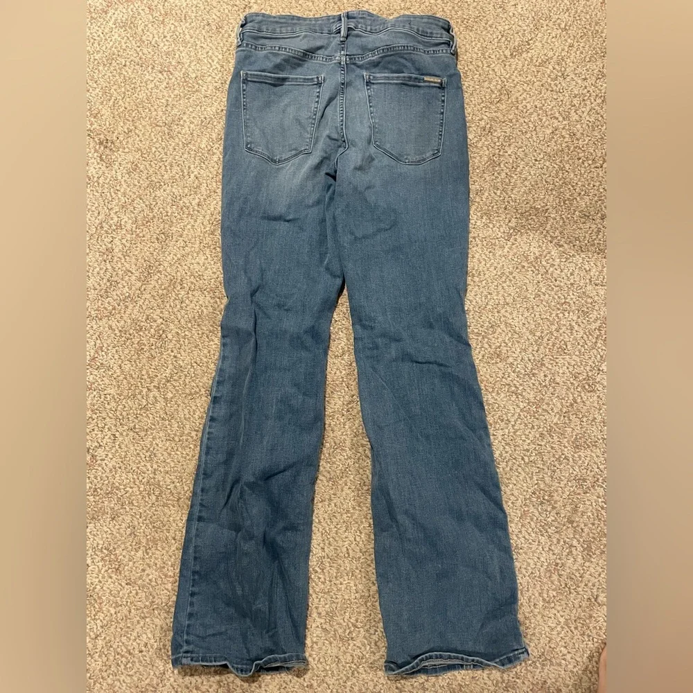 White House Black Market Denim Wide Leg Jeans - Picture 2 of 4